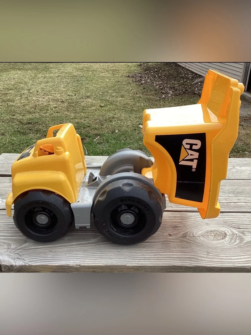 Super Sized Mega Bloks CAT Dump Truck